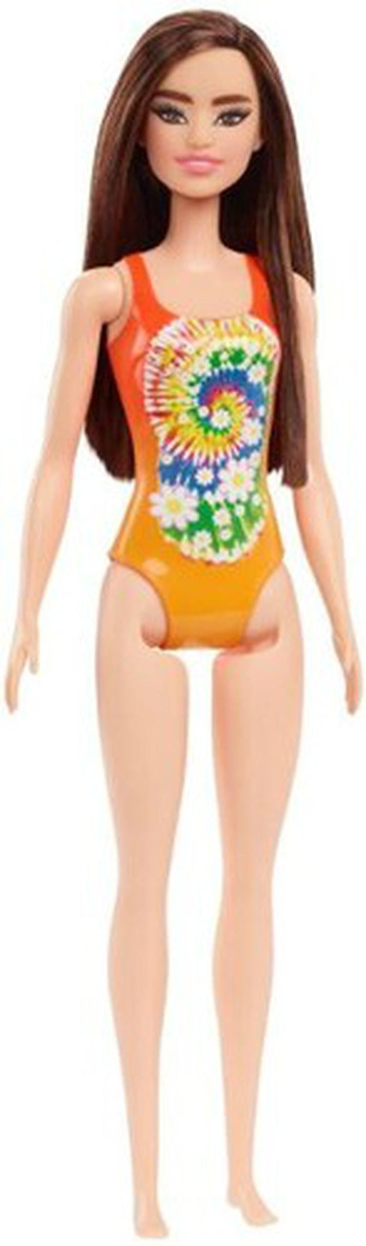 Mattel - Barbie Beach Doll Tie Dye & Daisies, Brunette