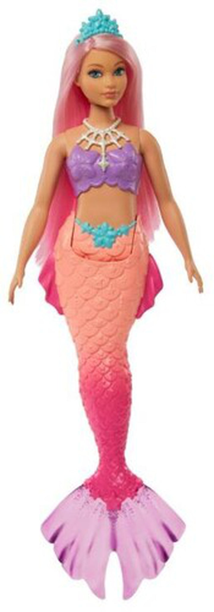 Mattel - Barbie Dreamtopia Mermaid with Purple Top, Pink Hair