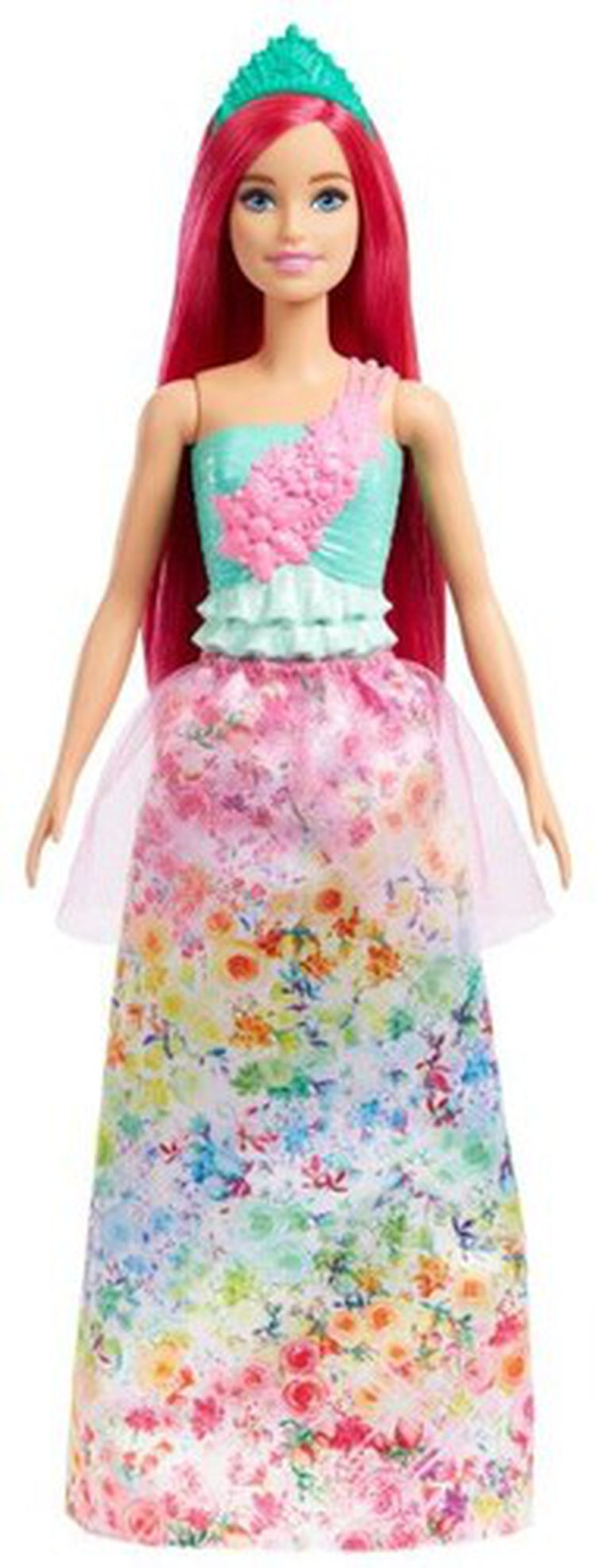 Mattel - Barbie Dreamtopia Princess with Pink Hair and Green Tiara