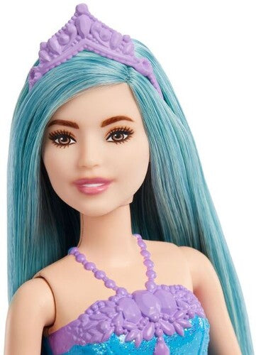 Mattel - Barbie Dreamtopia Princess with Teal Hair and Purple Tiara