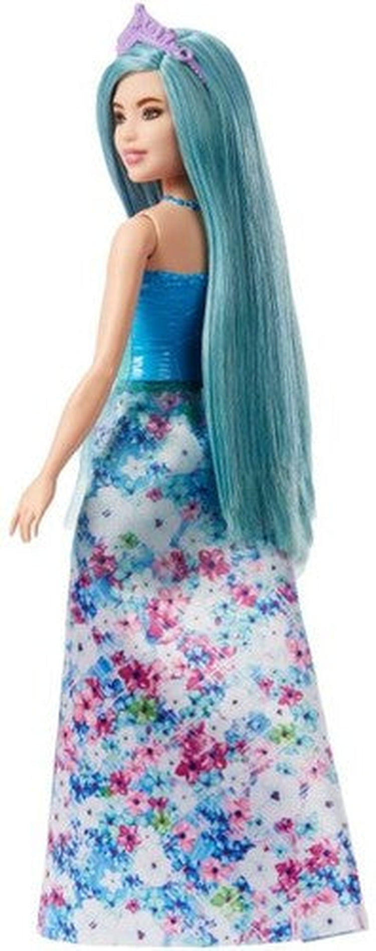 Mattel - Barbie Dreamtopia Princess with Teal Hair and Purple Tiara