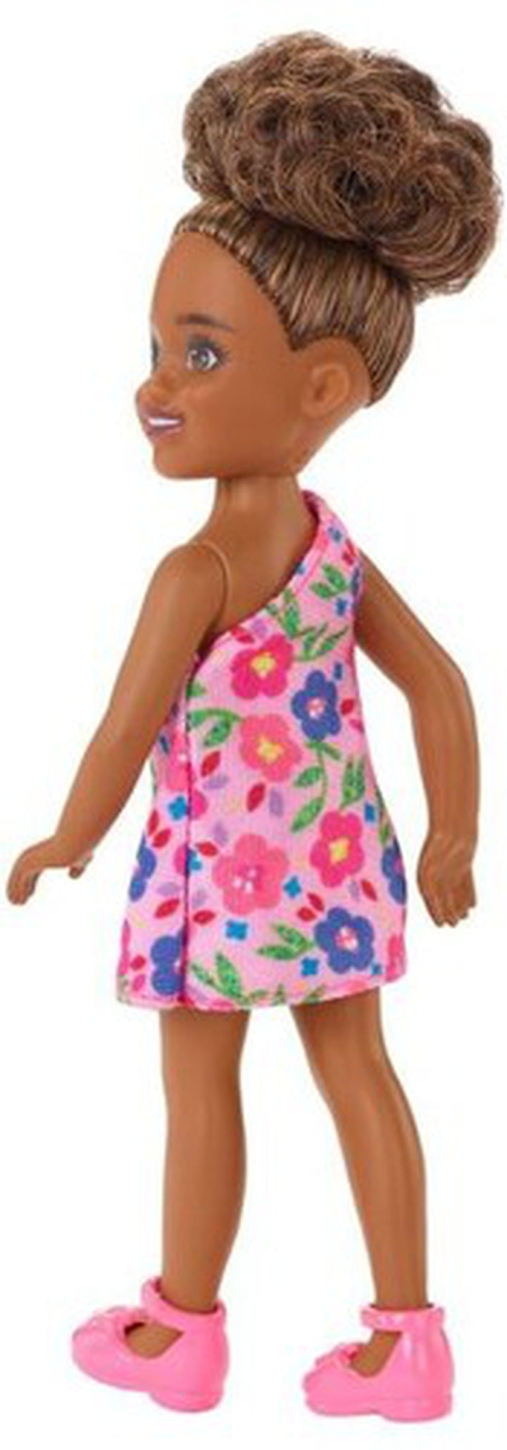 Mattel - Barbie Chelsea Doll with Pink Flowers Dress, African American
