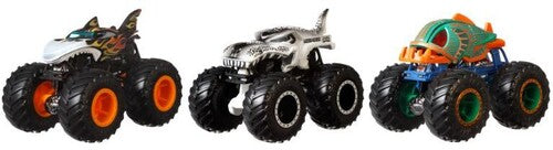 Mattel - Hot Wheels Monster Truck 1:64 Animal Smashers 3-Pack