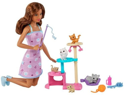 Mattel - Barbie Kitty Condo Playset, Brunette