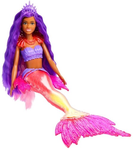 Mattel - Barbie Mermaid Power, Mermaid Brooklyn, Pink Hair, African American