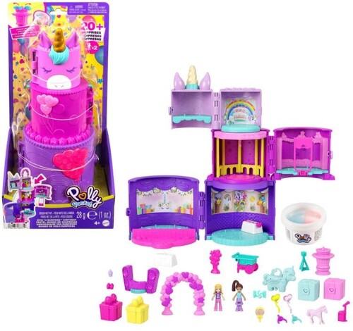 Mattel - Polly Pocket Spin 'N Surprise Birthday Cake