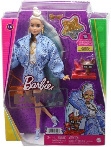 Mattel - Barbie Extra Doll with Bandana, Blonde