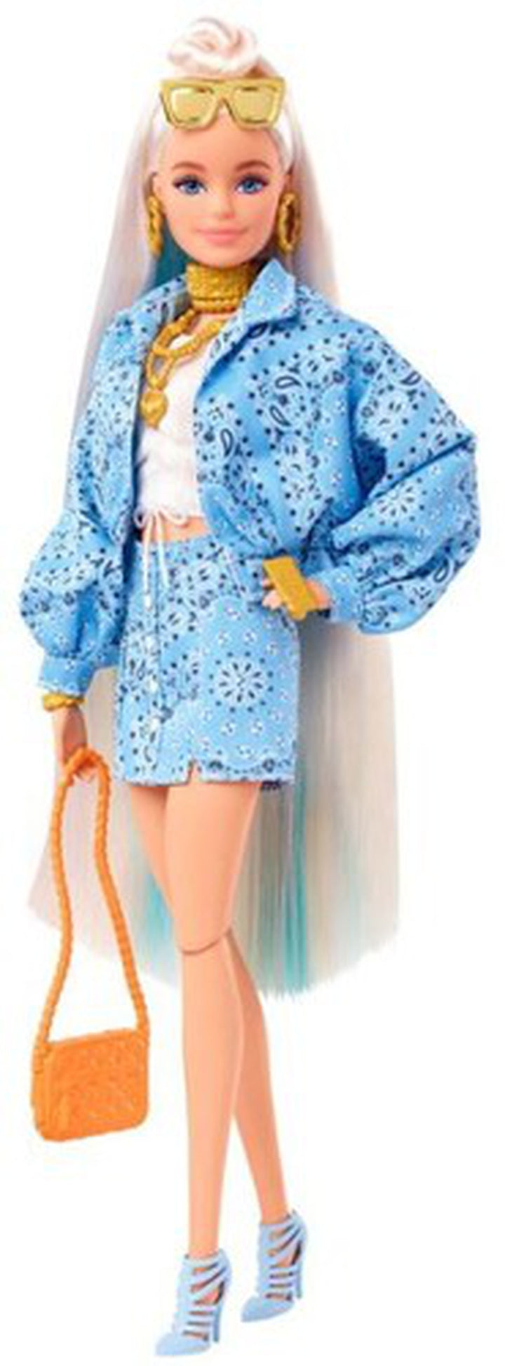 Mattel - Barbie Extra Doll with Bandana, Blonde
