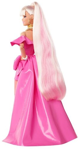 Mattel - Barbie Extra Fancy Doll with Pink Dess, Blonde