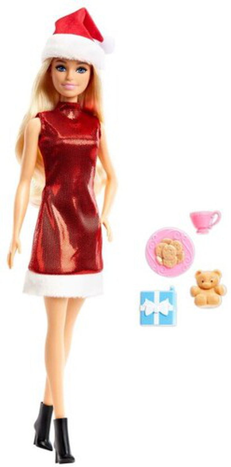 Mattel - Barbie Santa Doll, Blonde