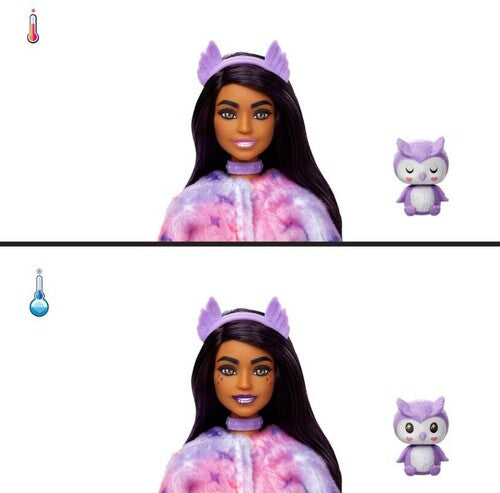 Mattel - Barbie Cutie Reveal Doll Winter Sparkle Owl