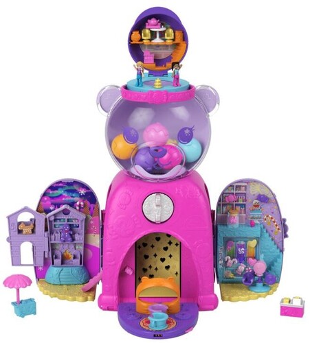 Mattel - Polly Pocket Gumball Bear Playset