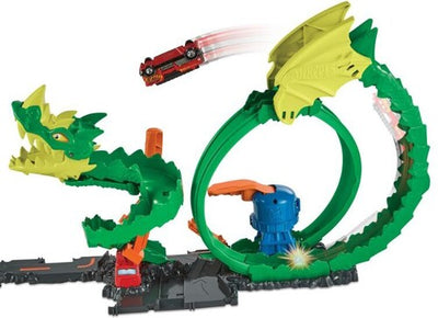 Mattel - Hot Wheels City Dragon Drive Firefight