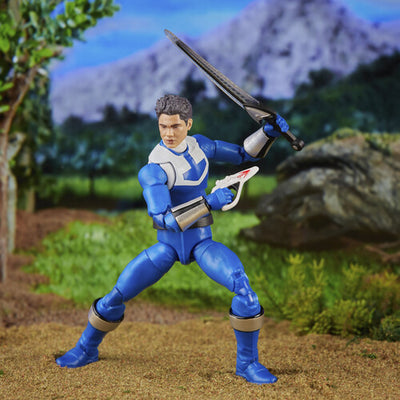 Hasbro Collectibles - Power Rangers Lightning Collection Time Force Blue Ranger and Vector Cycle