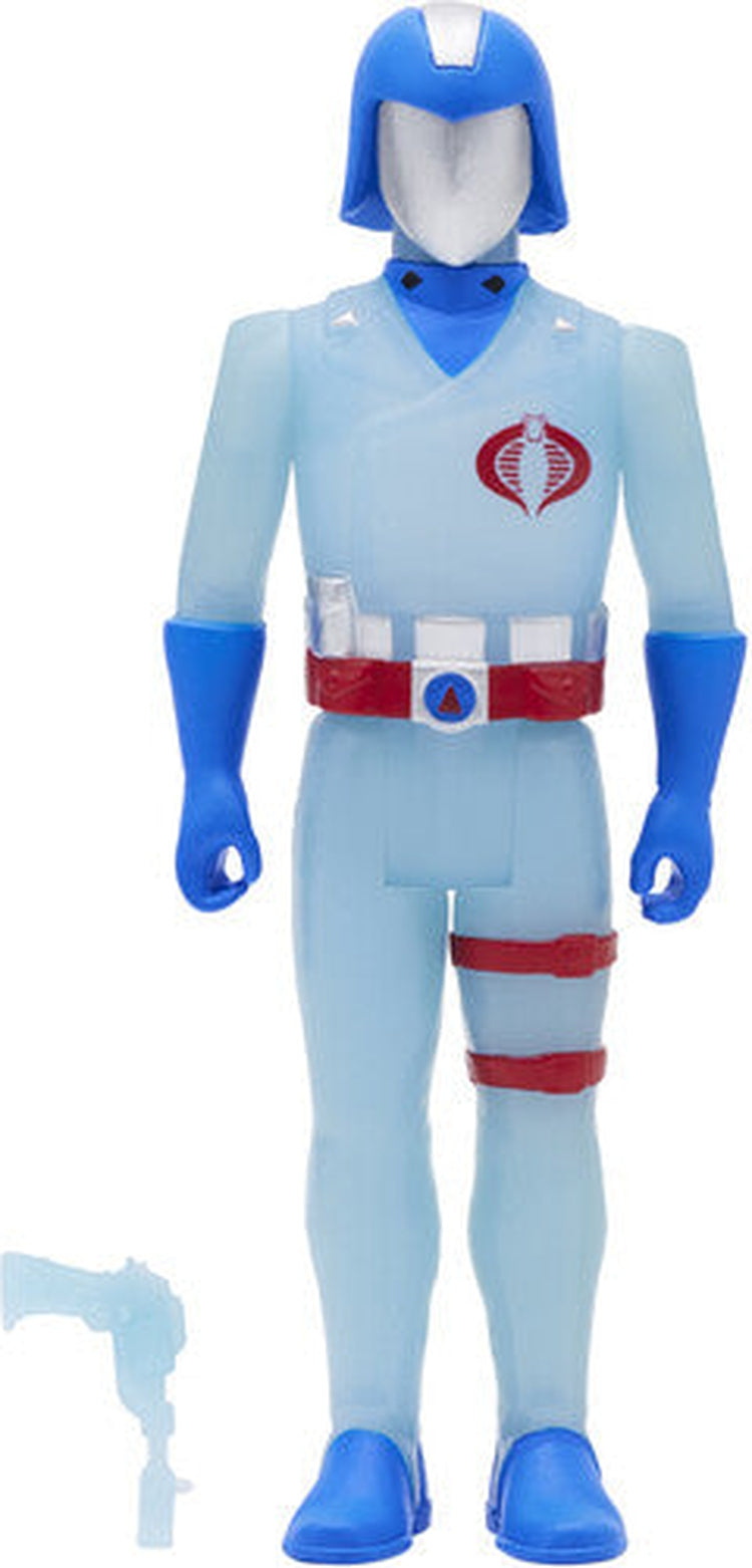 Super7 - G.I. Joe ReAction Figures Wave 1B - Cobra Commander (Glow Patrol) (SDCC Exclusive)