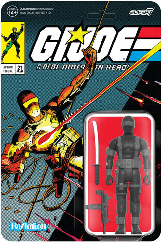 Super7 - G.I. Joe ReAction Wave 2 - Snake Eyes (Comic V.2) (SDCC Exclusive)