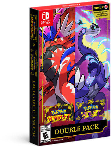 Pokemon Scarlet & Pokemon Violet Double Pack for Nintendo Switch
