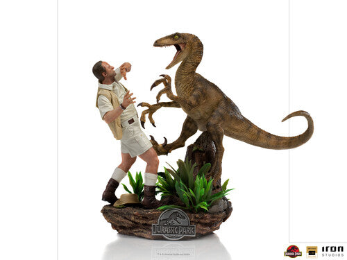Iron Studios - Jurassic Park - Clever Girl Deluxe Art Scale 1/10