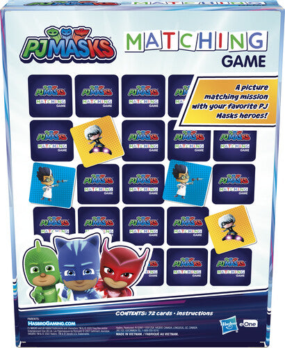 Hasbro Gaming - PJ Masks Matching Game