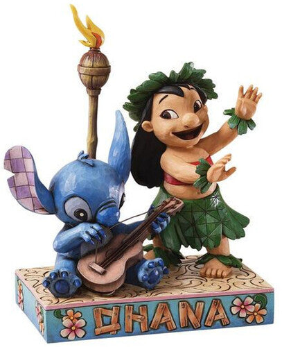 Enesco - Disney Traditions - Lilo & Stitch Ohana 7" Statue