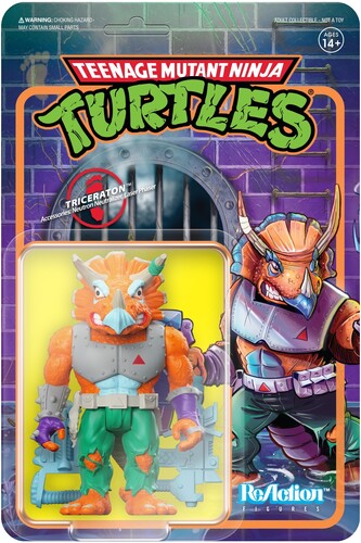 Super7 - Teenage Mutant Ninja Turtles ReAction Wave 6 - Triceraton