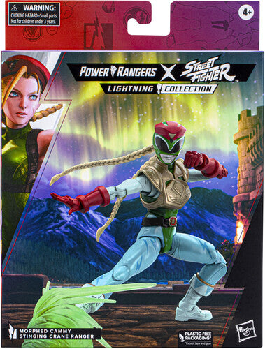 Hasbro Collectibles - Power Rangers X Street Fighter Lightning Collection Morphed Cammy Stinging Crane Ranger
