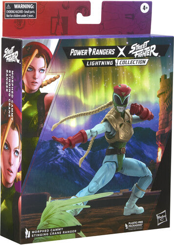 Hasbro Collectibles - Power Rangers X Street Fighter Lightning Collection Morphed Cammy Stinging Crane Ranger