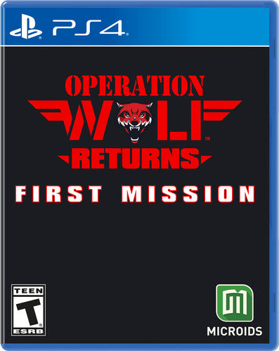 Operation Wolf Returns: First Mission for PlayStation 4