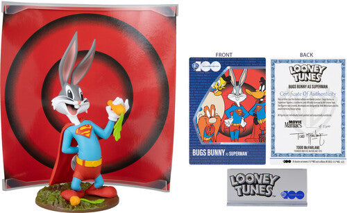 McFarlane Toys - Movie Maniacs 7" Posed - WB100 Wave 1 - Bugs Bunny As Superman (Looney Tunes)