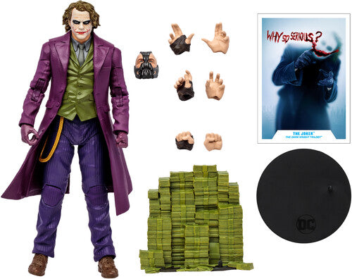 McFarlane Toys - DC Multiverse - 7" Build-A Figure - The Dark Knight Trilogy - The Joker