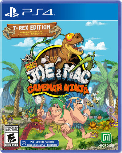 New Joe and Mac: Caveman Edition - T-Rex Edition for PlayStation 4