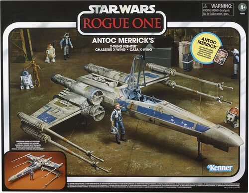 Hasbro Collectibles - Star Wars The Vintage Collection Antoc Merrick’s X-Wing Fighter and Figure