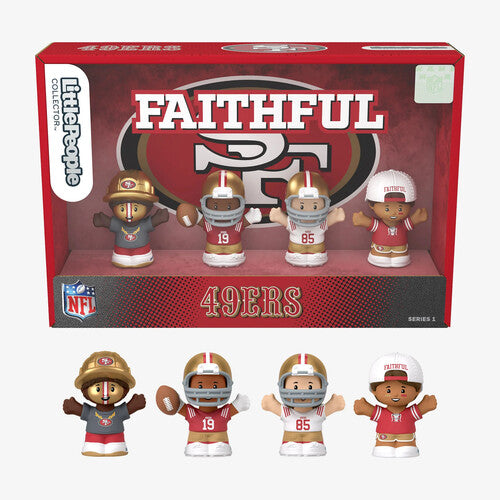 Fisher Price - Little People Collector x NFL - San Francisco 49ers 4-Pack