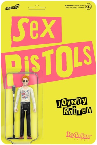 Super7 - Sex Pistols ReAction Wave 1 - Johnny Rotten