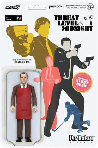 Super7 - The Office - ReAction Figures Wave 1 - Toby Flenderson as Hostage #4