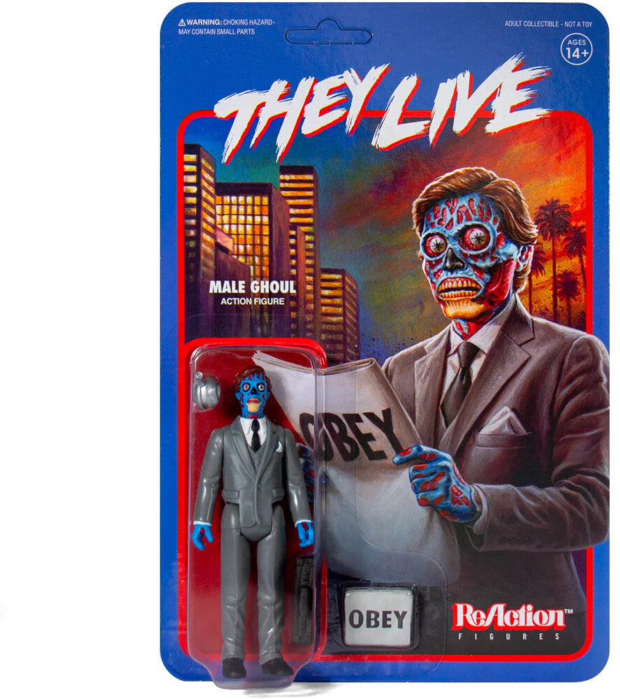 Super7 - They Live - ReAction Figure - Male Ghoul