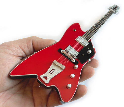 Billy F Gibbons Billy Bo Signature Red 1959 Gretsch Jupiter Thunderbird Mini Guitar Replica Collectible