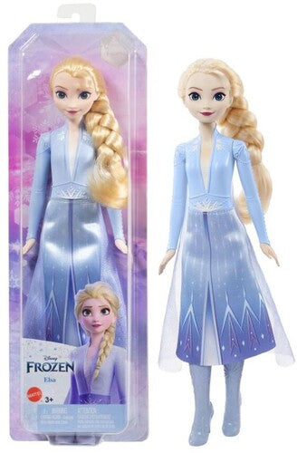 Mattel - Disney Frozen Doll Elsa with Blue Dress