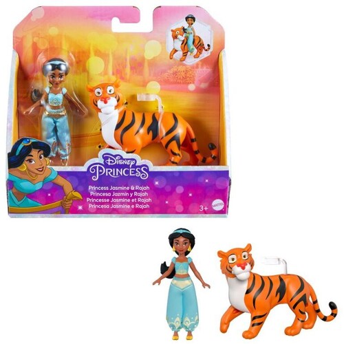 Mattel - Disney Princess Jasmine Doll & Rajah Figure