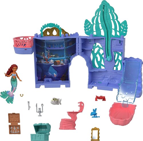 Mattel - Disney The Little Mermaid Storytime Stackers Ariel’s Grotto Playset