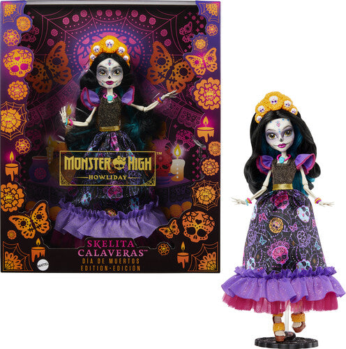 Mattel - Monster High - Howliday Dia de Muertos Skelita Calaveras Doll