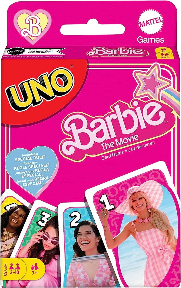 Mattel Games - UNO Barbie The Movie Card Game