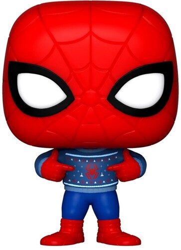 FUNKO POCKET POP! & TEE: Marvel - Holiday Spiderman - M