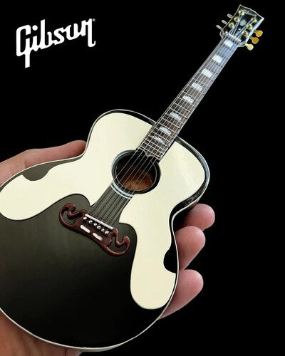 The Everly Brothers Gibson Ebony SJ-200 Mini Acoustic Guitar Replica Collectible
