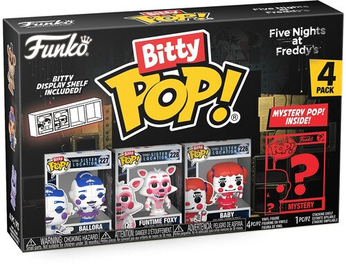 FUNKO BITTY POP!: Five Nights at Freddy's - Ballora 4PK
