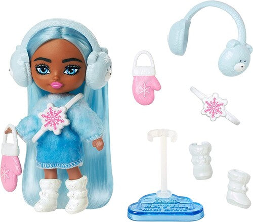 Mattel - Barbie Extra - Mini Mini Doll, Extra Fly Snow