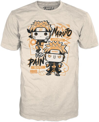 FUNKO BOXED TEE: Naruto- Naruto v Pain - XS