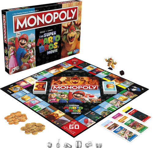 Hasbro Gaming - Monopoly - The Super Mario Bros. Movie Edition