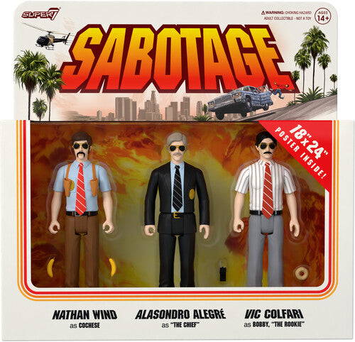 Super7 - Beastie Boys - ReAction - Sabotage 3PK