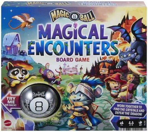 Mattel Games - Magic 8 Ball - Magical Encounters Board Game